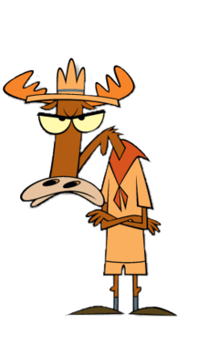 Camp Lazlo Character Scoutmaster Lumpus Arms Crossed
