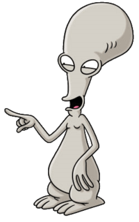 American Dad! Character Roger the Alien