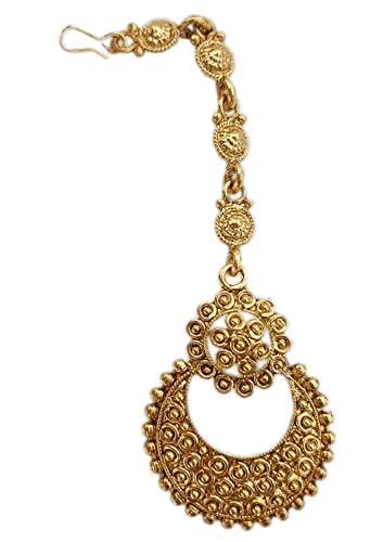Gold Tone Maang Tikka