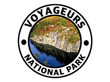 Voyageurs National Park Round Sticker