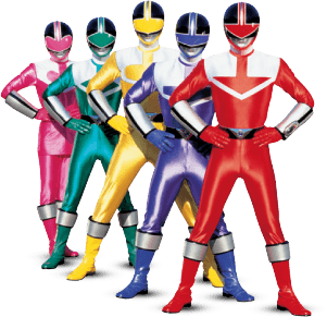 Power Rangers Five