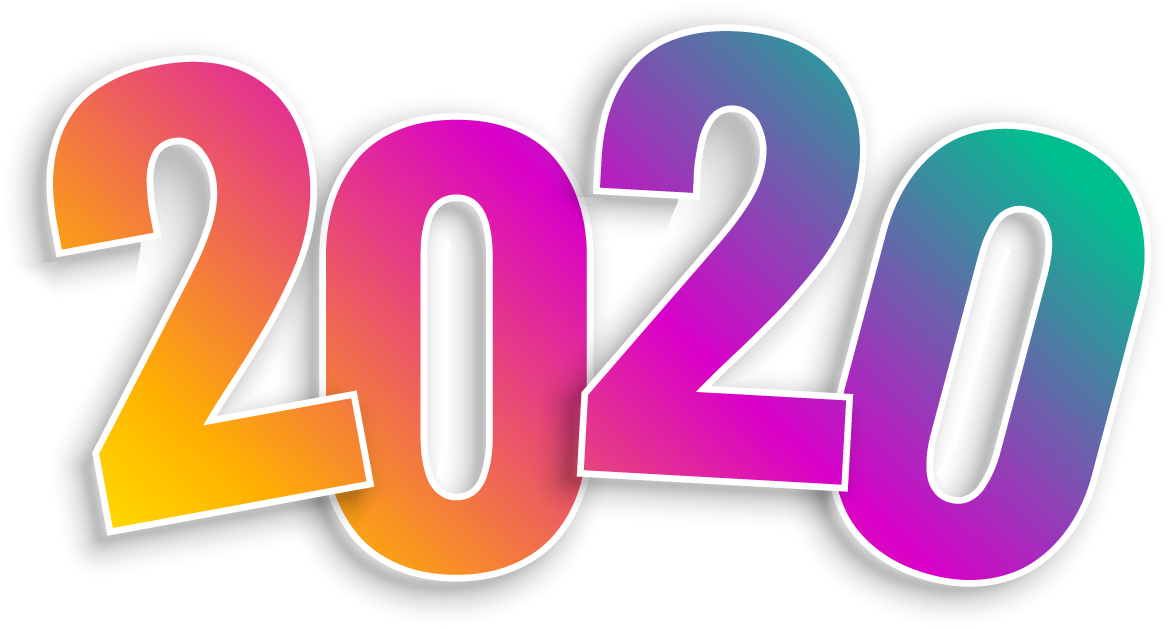 Happy New Year 2020 Playful