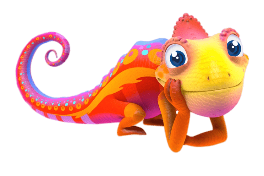 Everything's Rosie Character Archie the Cameleon