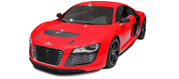 Red Audi R8