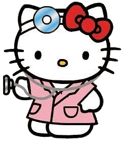 Hello Kitty with Stethoscope