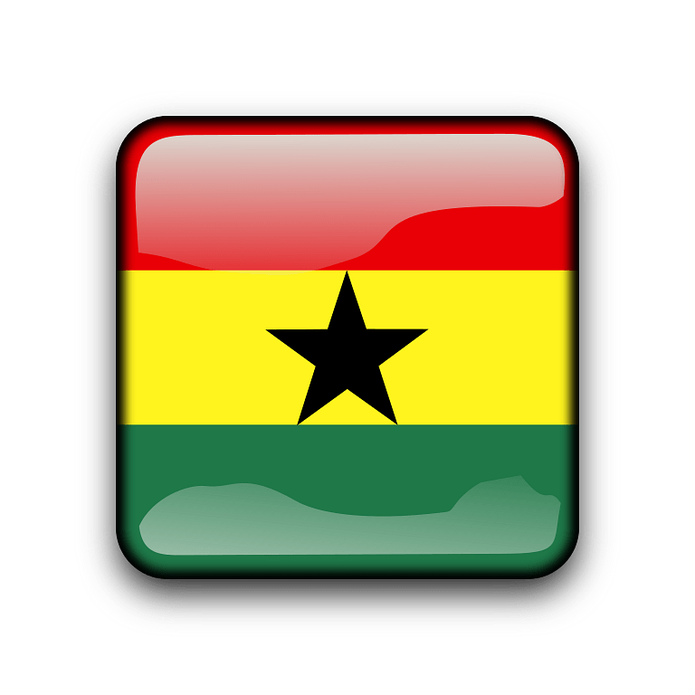 Ghana Flag Icon