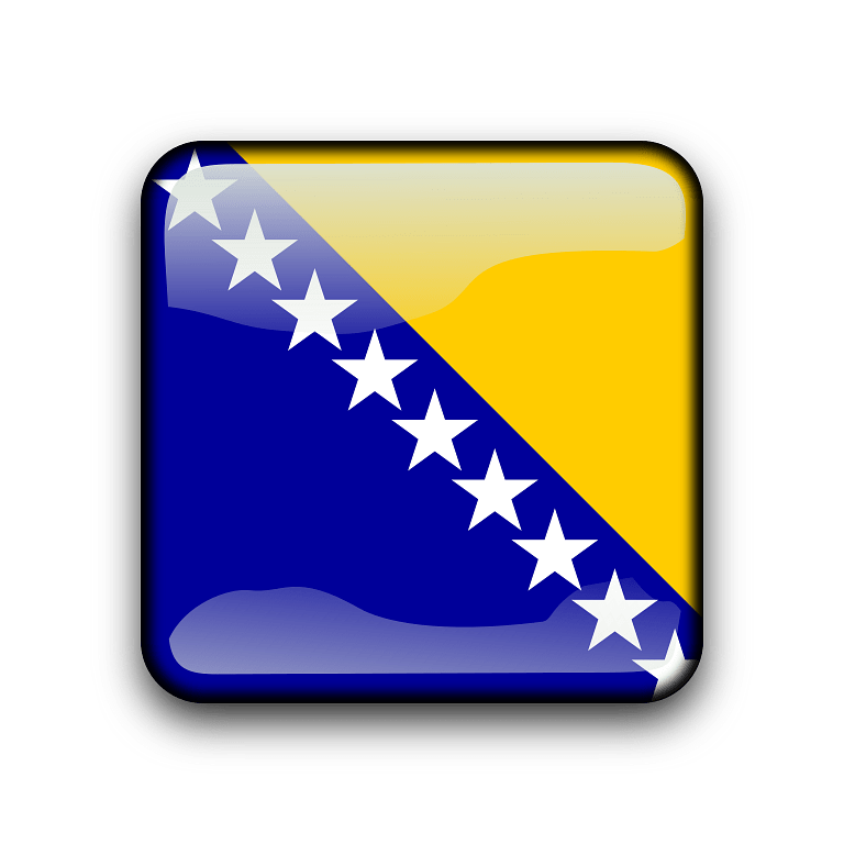 Bosnia and Herzegovina Flag Icon