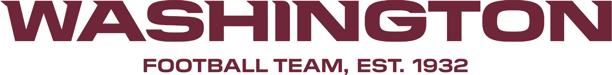 Washington Football Team red 