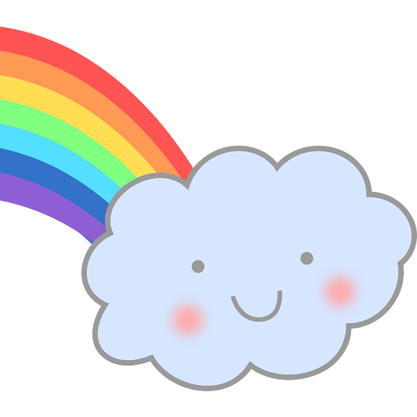 Cloud With Rainbow