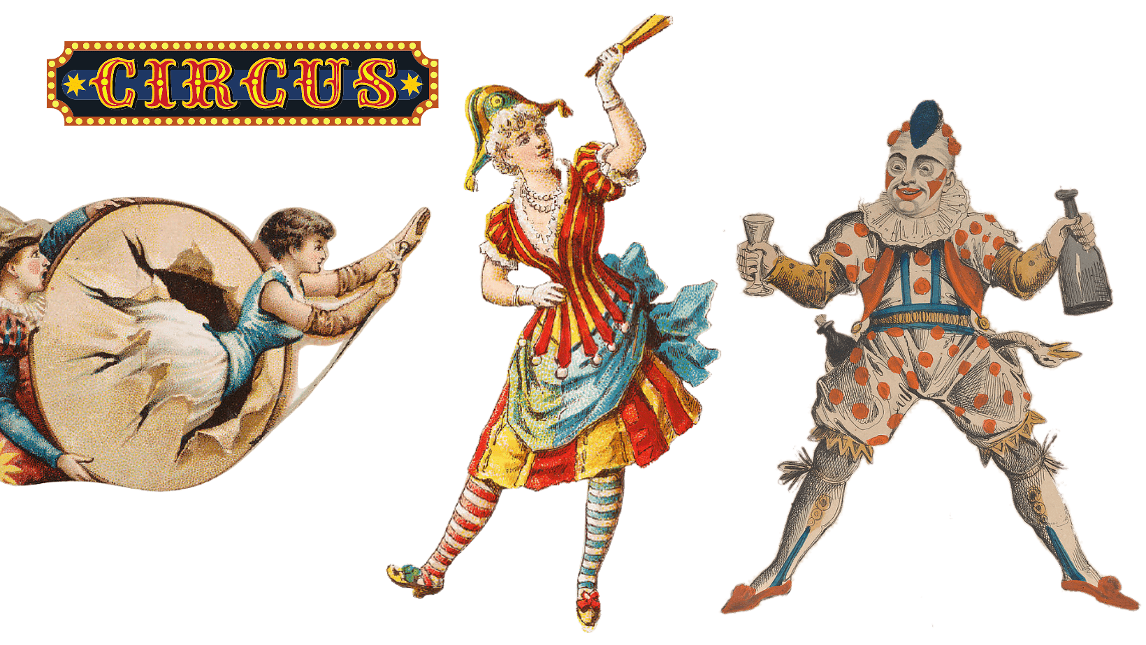 Vintage Circus Scene