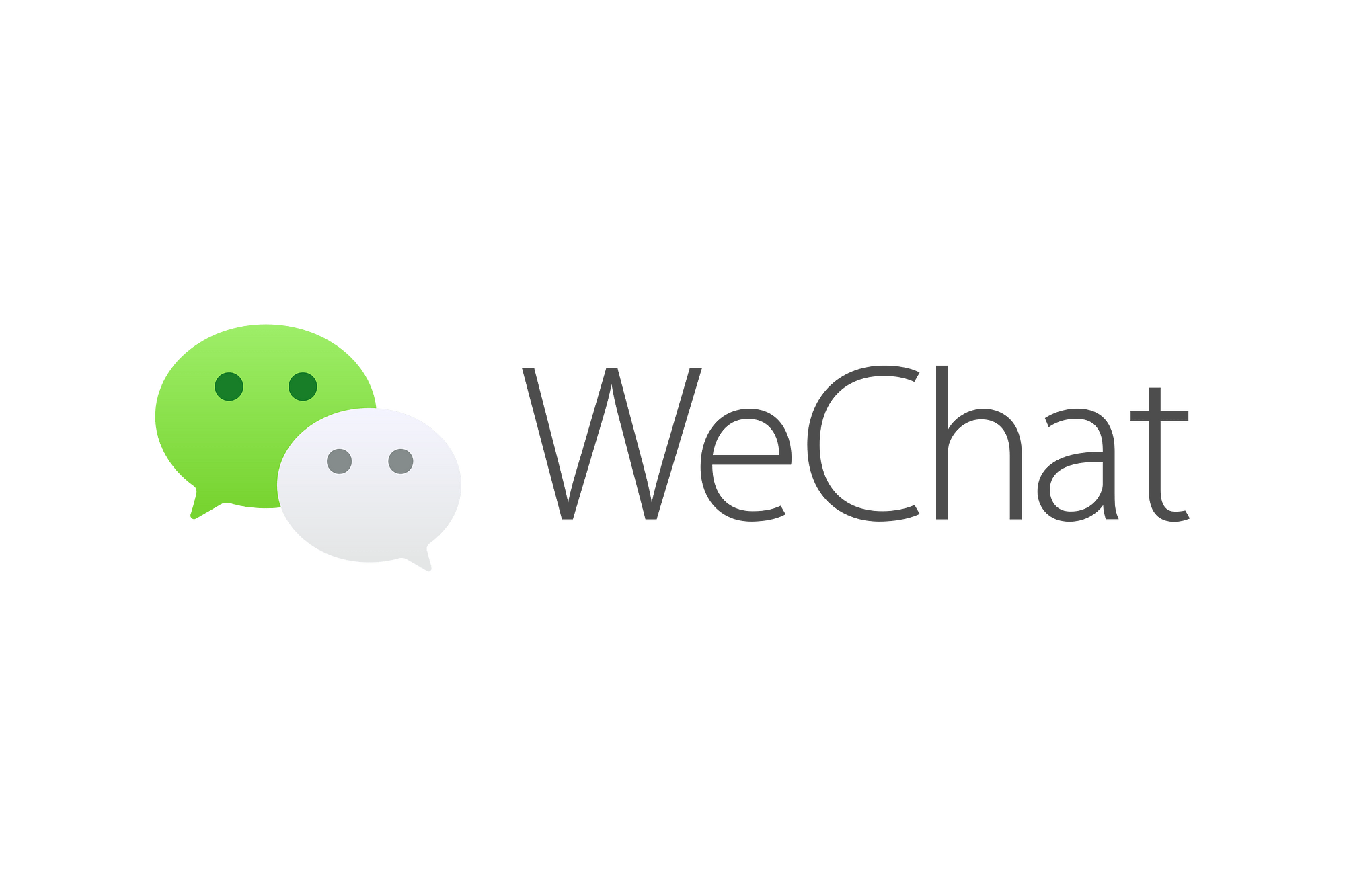 WeChat Logo With Text