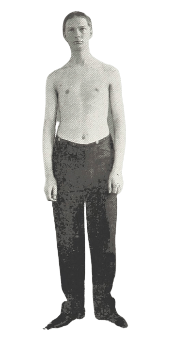 Typical Man Figure Retro Photo