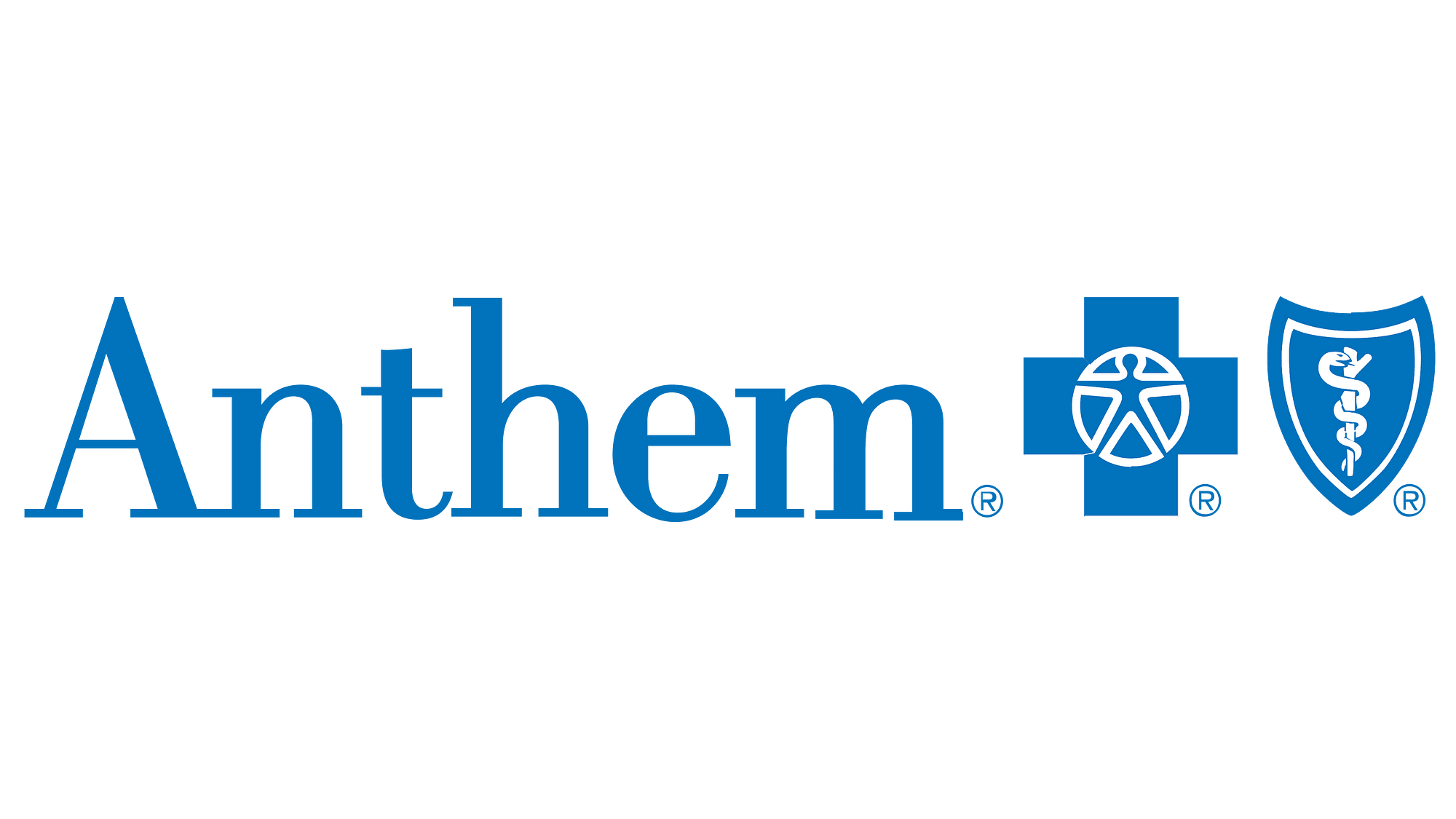 Anthem logo cross and shield