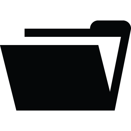 Folder Icon Black