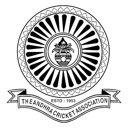 Andhra Cricket Team logo black