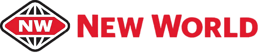 New World logo banner