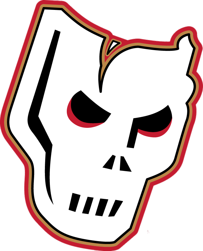 Calgary Hitmen White Mask