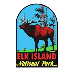 Elk Island National Park Sticker
