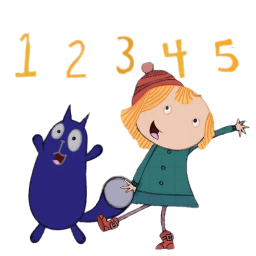 Peg + Cat Counting To Five