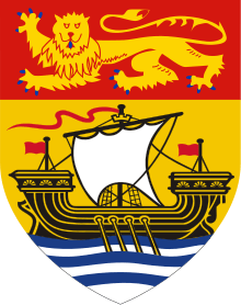 Shield Of Arms Of New Brunswick