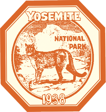 Yosemite National Park Vintage