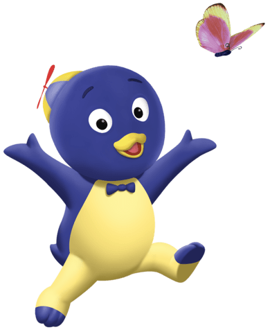 Pablo Playing With Butterfly