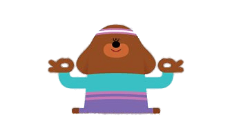 Duggee Doing Yoga