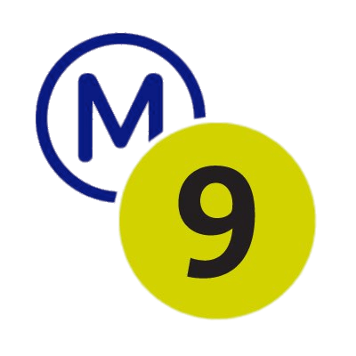 Metro Line 9 Paris