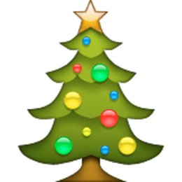 Christmas Tree Emoji