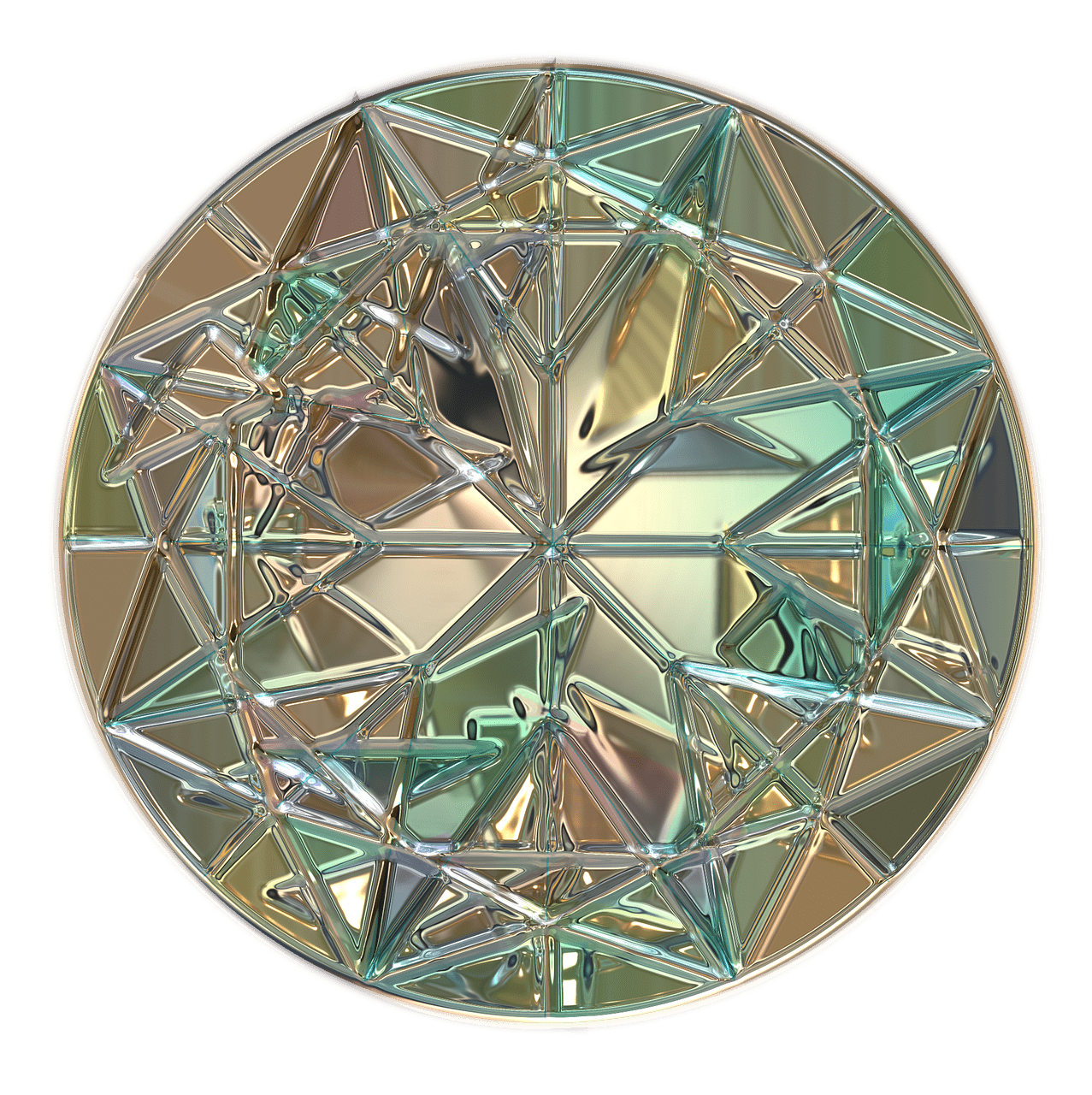 Pattern With Geometrical Figures