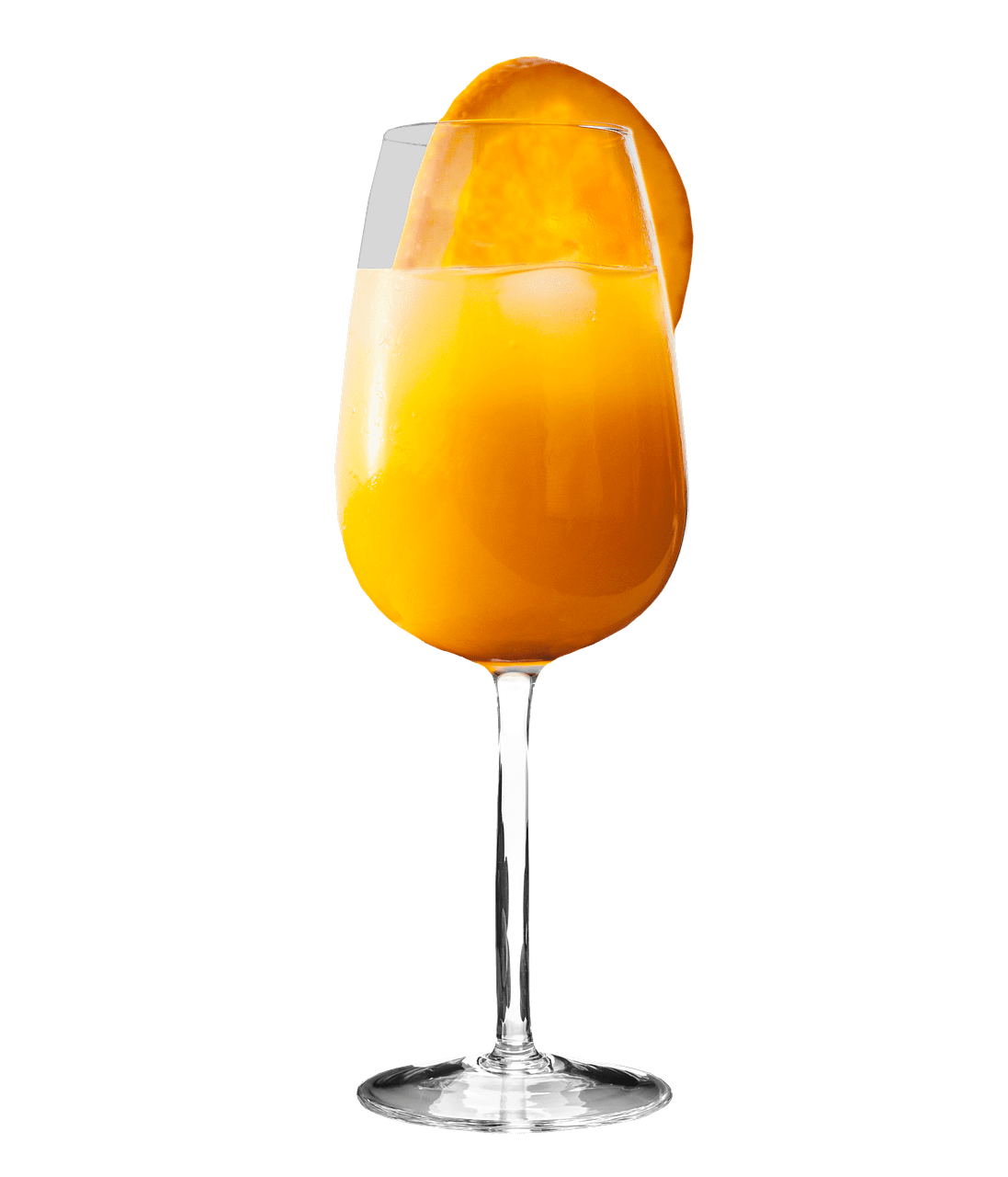 Orange Juice With Fruit Slice