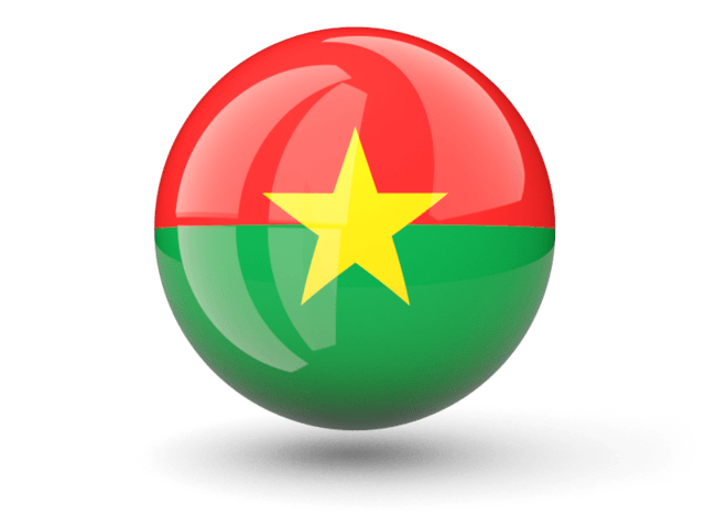 Burkina Faso Icon Flag
