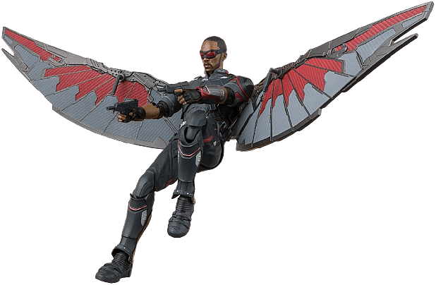 Avengers Falcon Shooting
