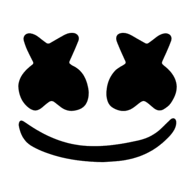 Marshmello logo simple