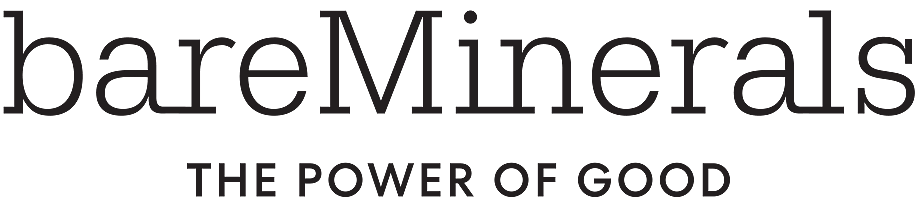 BareMinerals logo and slogan