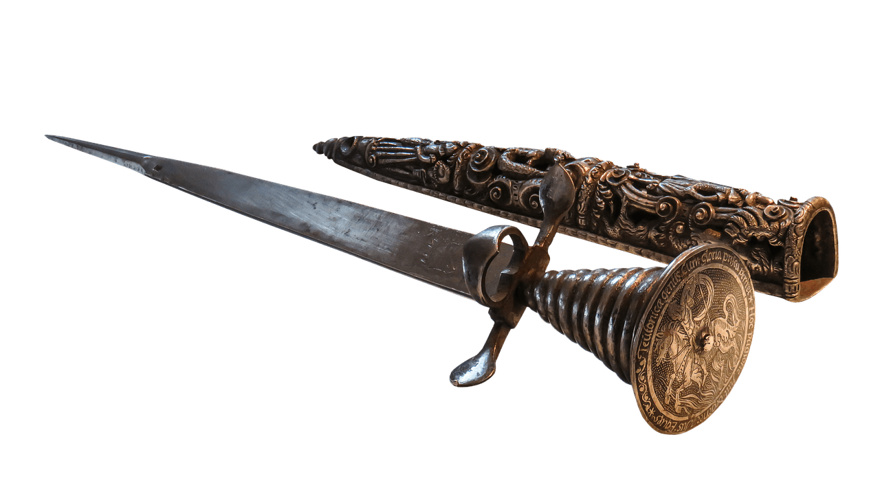 Dagger and Ornate Sheath