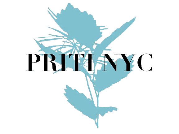 Priti NYC logo blue