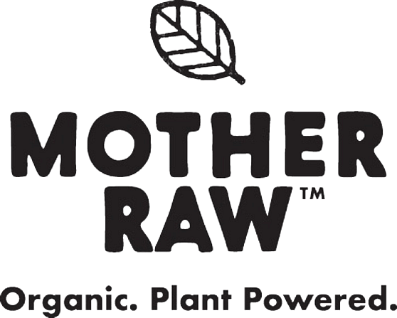 Mother Raw logo and slogan