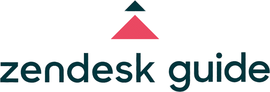 Zendesk Guide logo landscape