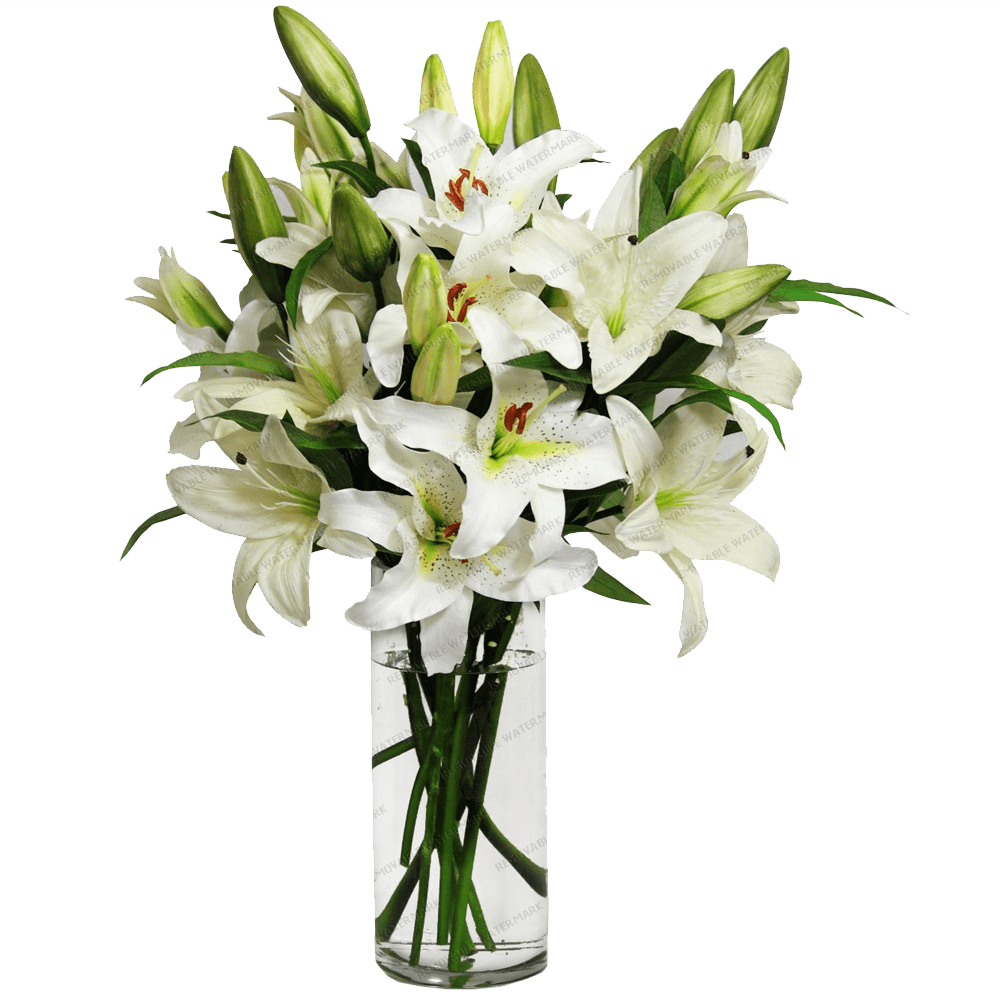 Lilies In A Vase
