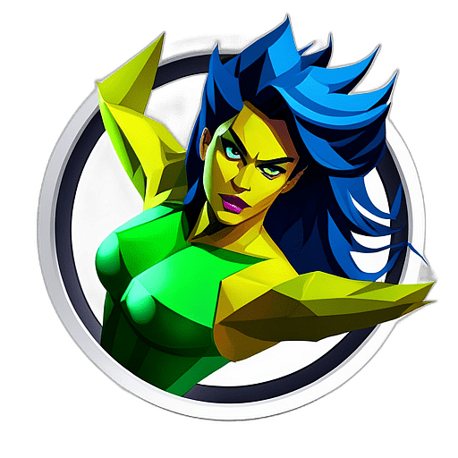 She-Hulk Character - App Icon - Fan Art