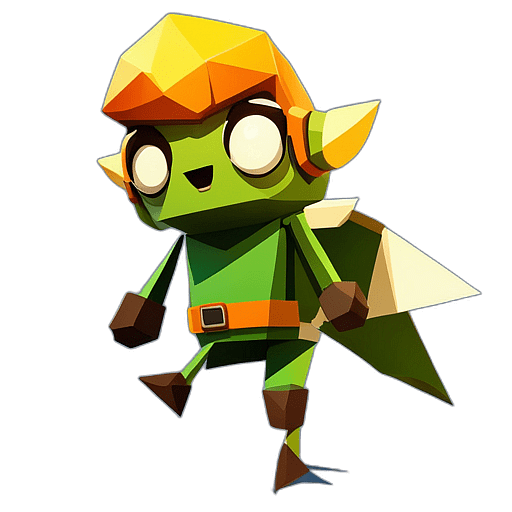 Fly, Children'S Cartoon Animation Style -  Full Body, Single View, No Shadow