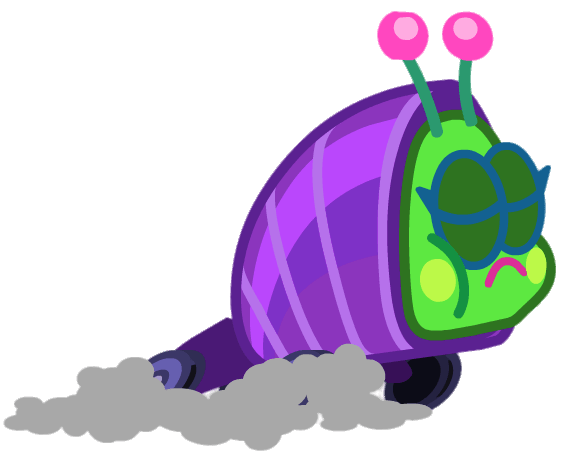 Shmoops the Slug In Bug Brake