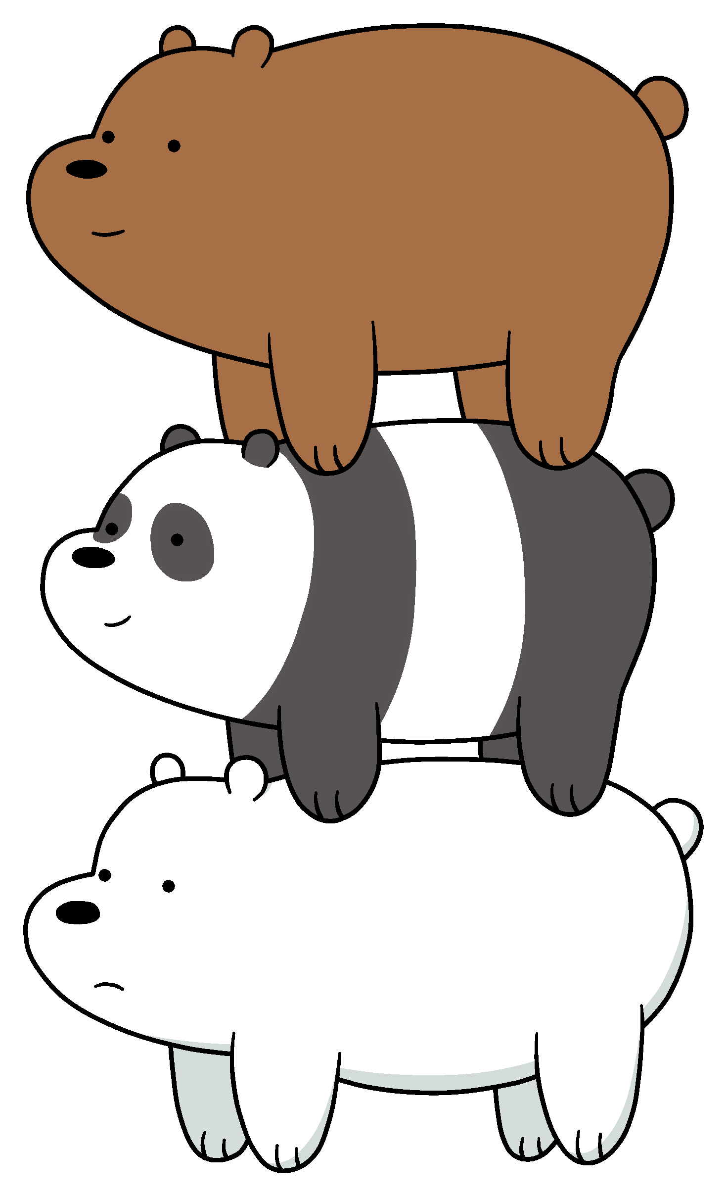 We Bare Bears Stack