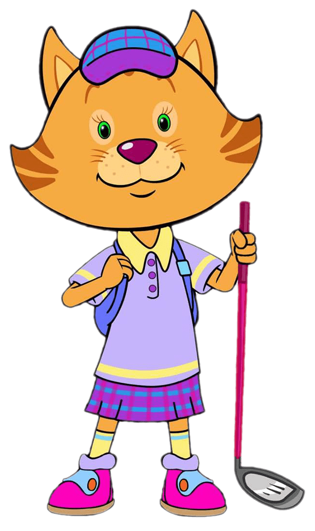 Pip Ahoy Character Alba Playing Golf