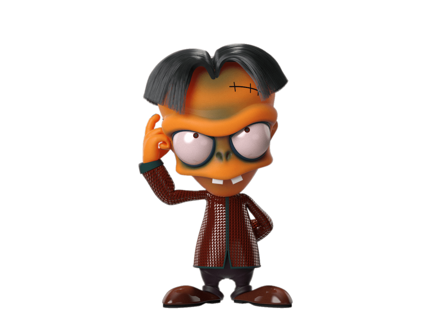 Zomjack Scratching His Head