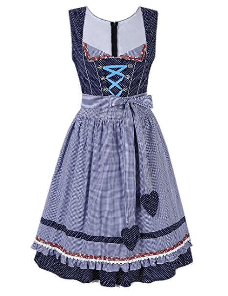 Blue Dirndl Dress