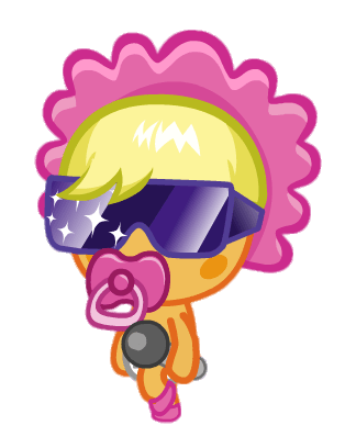 Lady GooGoo the Glitzy BooHoo Walking