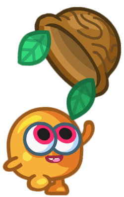 Nutmeg the Woodland Walnut Throwing Off Hat