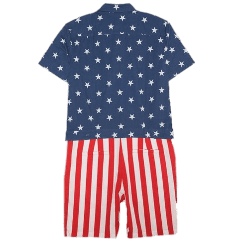 American Flag Romper